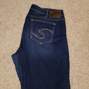 Silver Jean's Sz 18
